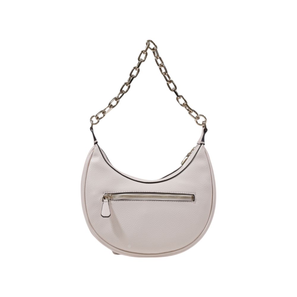 Růžová polyethylenová kabelka Guess