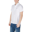 Emporio Armani Underwear White Cotton Polo Shirt