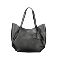 Guess Jeans Nero Poliuretano Women Handbag