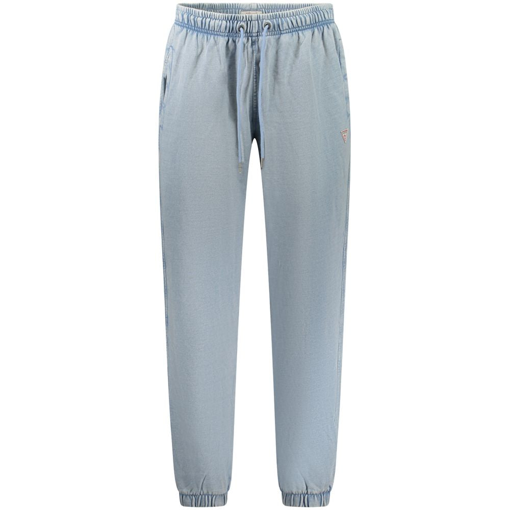 Guess Jeans Azzurro bomull herr sportbyxor