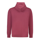 Tommy Hilfiger Red Cotton Men's Sweatshirt with Hood