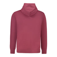 Tommy Hilfiger Red Cotton Men's Sweatshirt with Hood