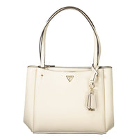 Guess Jeans Bianco Polyurethane Women Handbag