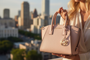 Michael Kors Pink Leather Handbag