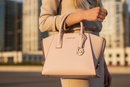 Michael Kors Pink Leather Handbag