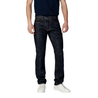 Armani Exchange Blå Polyester Skinny Jeans