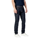 Armani Exchange Blå Polyester Skinny Jeans