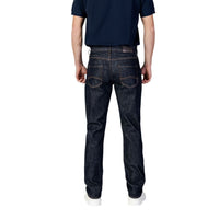 Armani Exchange Blå Polyester Skinny Jeans