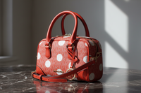 Michael Kors orange tygväska