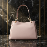 Michael Kors Pink Leather Shoulder Bag