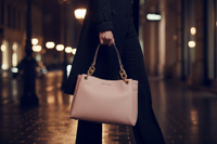Michael Kors Pink Leather Shoulder Bag