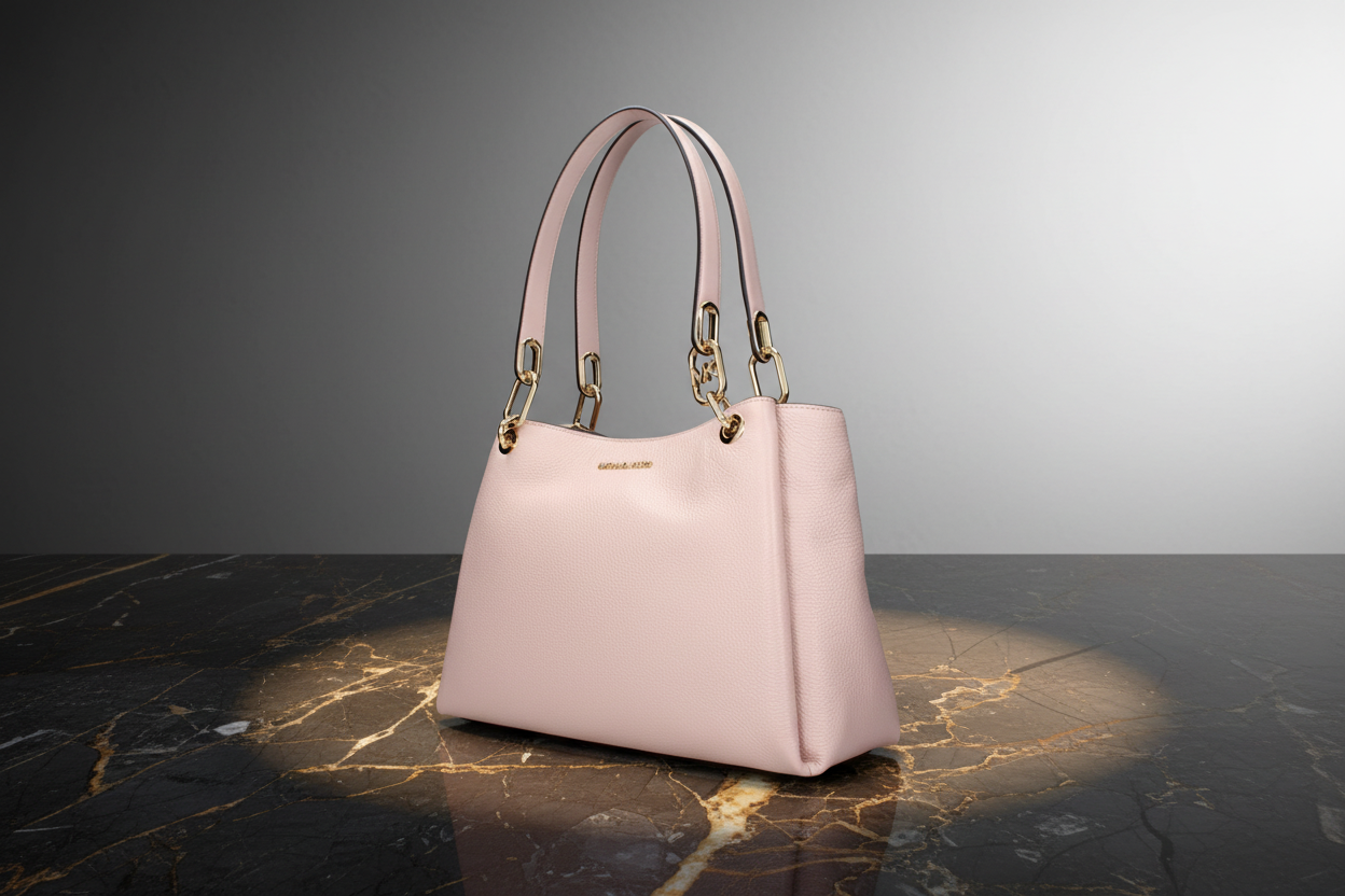 Michael Kors Pink Leather Shoulder Bag