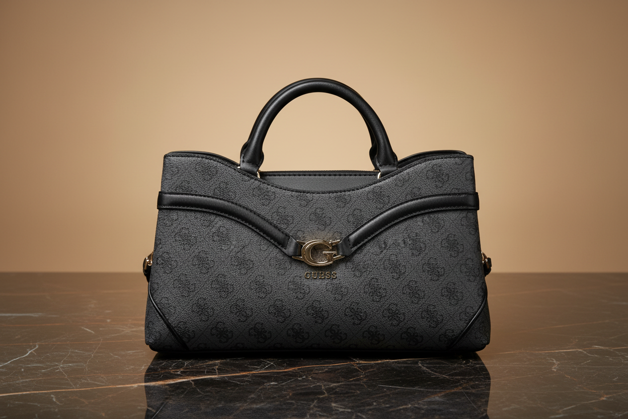 Guess Jeans svart damhandväska