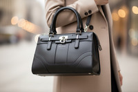 Dámská kabelka Guess Jeans z černého polyuretanu