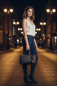 Dámská kabelka Guess Jeans Nero Polyuretano