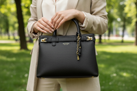 Guess Jeans Black Polyurethane Women Handbag