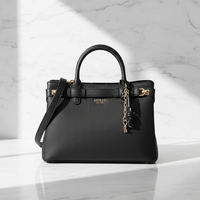 Guess Jeans Black Polyurethane Women Handbag