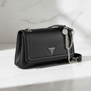 Dámská kabelka Guess Jeans z černého polyuretanu