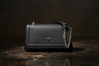 Dámská kabelka Guess Jeans z černého polyuretanu