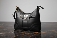 Dámská kabelka Guess Jeans z černého polyuretanu