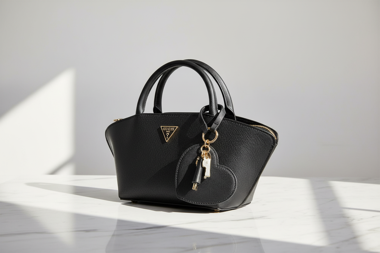 Dámská kabelka Guess Jeans Marrone z poliuretanu