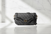 Guess Jeans Nero Poliuretano Women Handbag