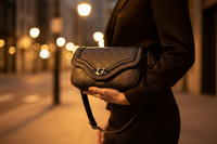 Guess Jeans Nero Poliuretano Women Handbag