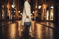 Guess Jeans Nero Poliuretano Women Handbag