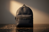 Michael Kors Blå Tygryggsäck