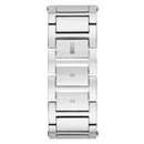 Guess grå klocka i rostfritt stål