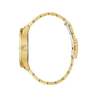 Guess guldfärgad klocka i rostfritt stål