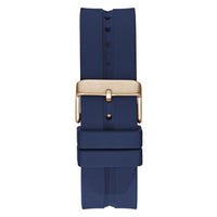 Guess blå syntetisk sportklocka