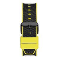 Guess svart sportklocka i syntetiskt material