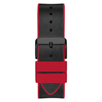 Guess svart sportklocka i syntetiskt material