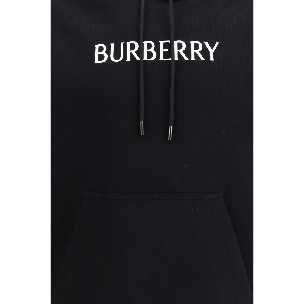 Černá bavlněná mikina Burberry
