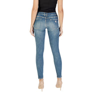 Guess Blå Bomulls Skinny Jeans