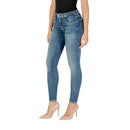 Guess Blå Bomulls Skinny Jeans