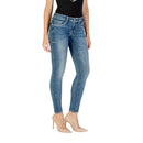 Guess Blå Bomulls Skinny Jeans