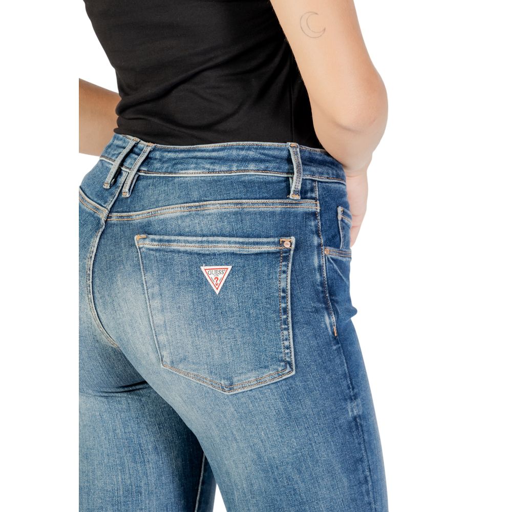 Guess Blå Bomulls Skinny Jeans