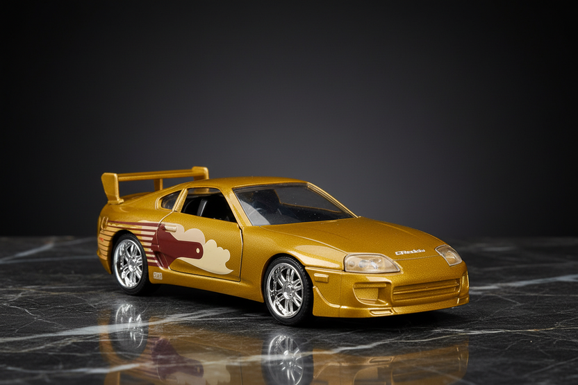 Slap Jack's Toyota Supra Gold "Fast & Furious" Movie 1/32 Diecast Model Car by Jada