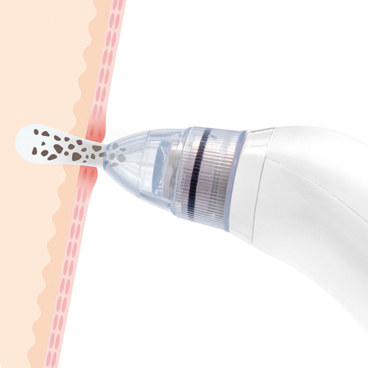 Elektrický obličejový čistič na černé tečky Pore·Off InnovaGoods